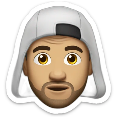 Noizy albanian rapper sticker