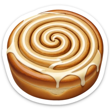 Cinnamon roll sticker