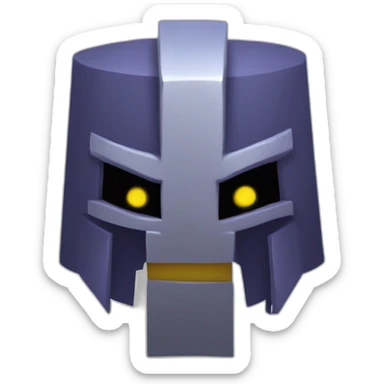 mini pekka et geometry dash sticker