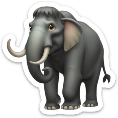 Mamouth sticker
