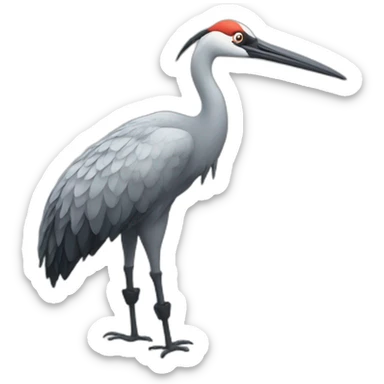 Crane sticker