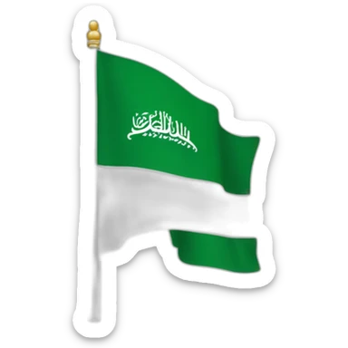 Flag Saudi sticker