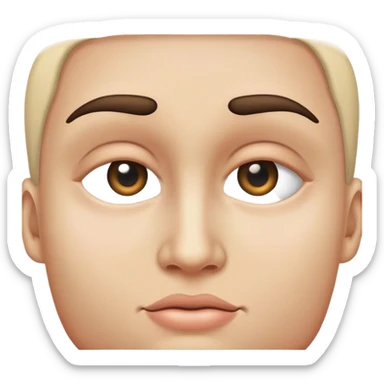 One eyed human sticker