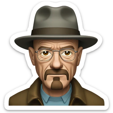 walter white sticker