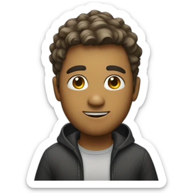 emoji persona celebrando sticker
