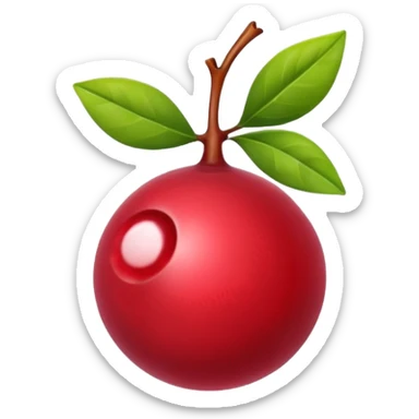 Cranberry  sticker