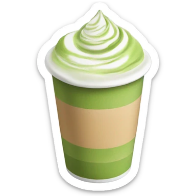 Matcha Latte sticker
