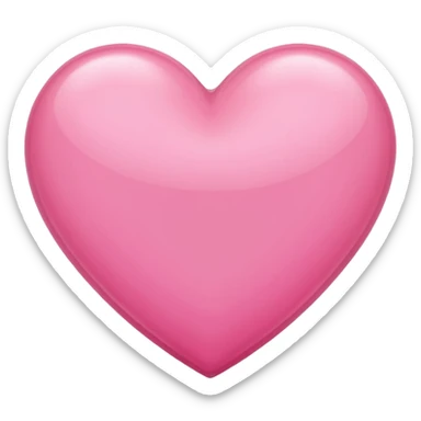 Coração rosa sticker