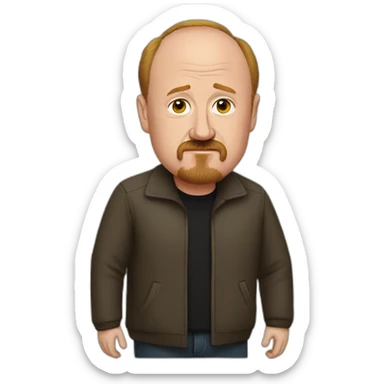 Louis C.K. Shakeweight sticker