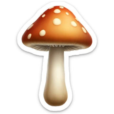 mushroom  sticker