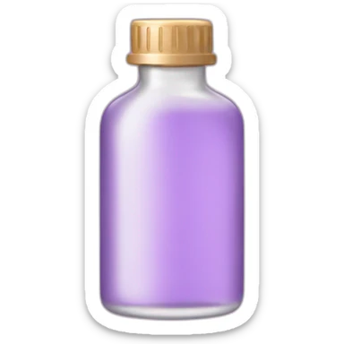 Essential oil bottle sticker