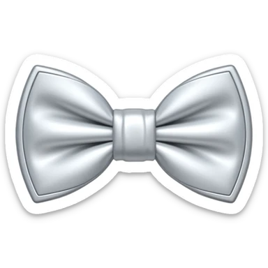 White Chevy bowtie sticker