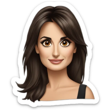 Penelope Cruz sticker