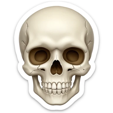 Hazme una calabera que diga callate sticker