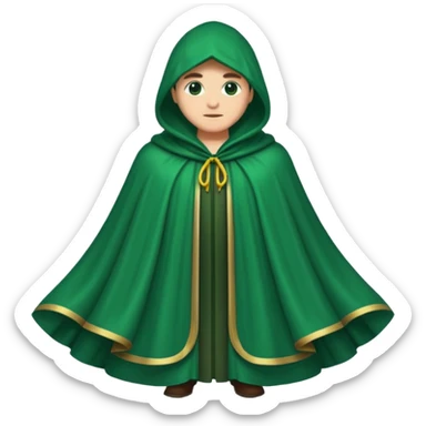   cloak of legend Emoji fantasy pixel art style sticker