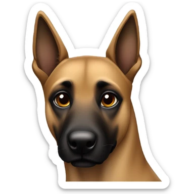 Malinois dog sticker
