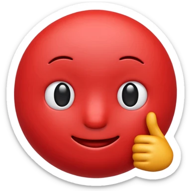 red minus emoji  sticker