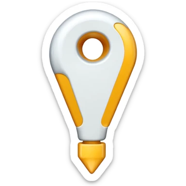 white exclamation mark sticker