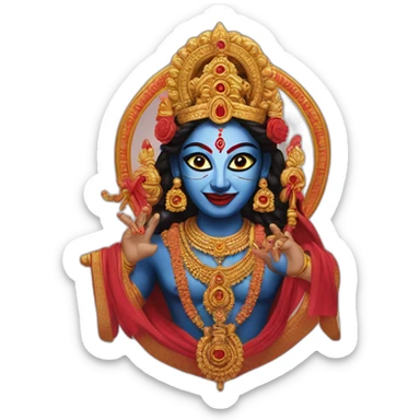 Jai kali mata sticker