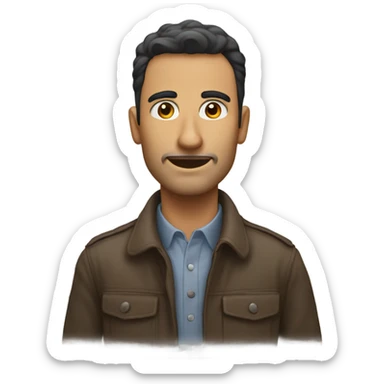 Uomo anziano con tutù  sticker