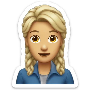 Lynn Hill emoji sticker