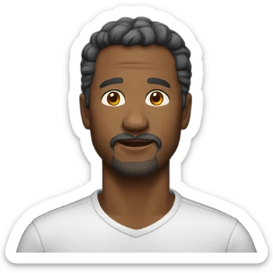 45 year-old man sticker