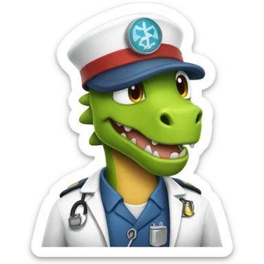 Emt dragon sticker