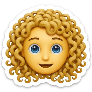 Skyblue color verified emoji with curly border  sticker