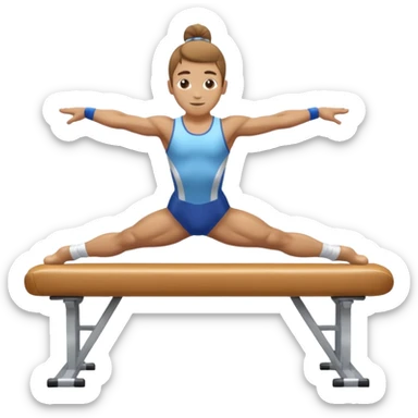 cheval d'arçon sticker