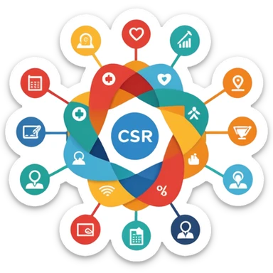 corporate social responsibility sticker