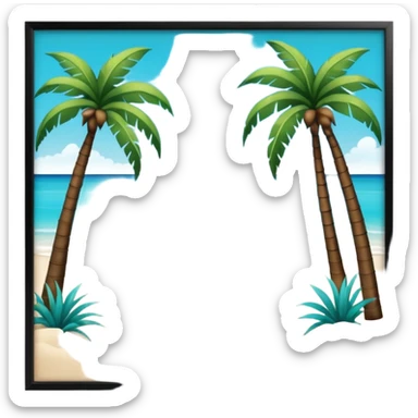 Caribbean sticker