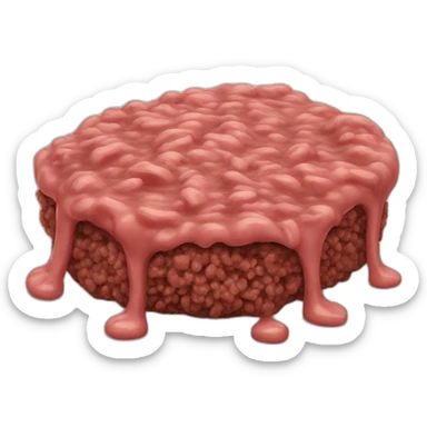 disgusting ground beef sticker