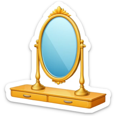 room mirror sticker