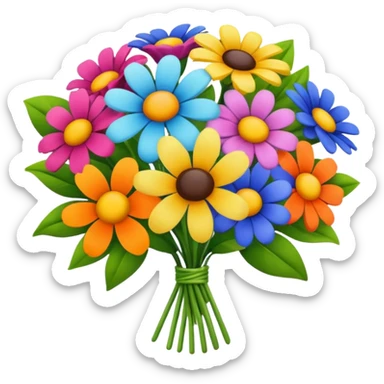 flowers sticker