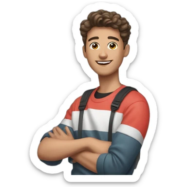 YouTube and tiktok blogger "ArtBoy" sticker