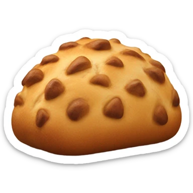 Worstenbrood dat aan het wandelen is  sticker