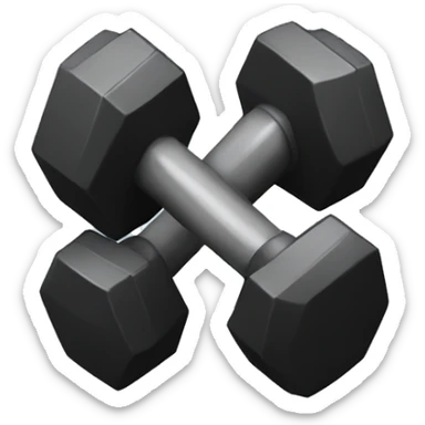Dumbell sticker