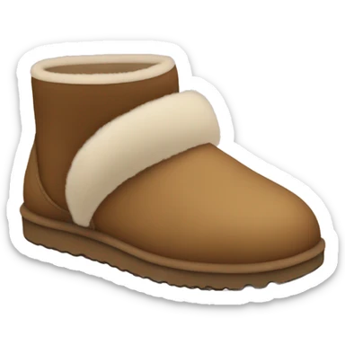 UGG slippers  sticker