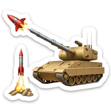 rocket launcher vs tank sticker