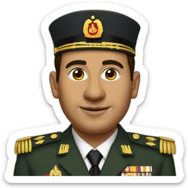 abd elfattah al sisi sticker