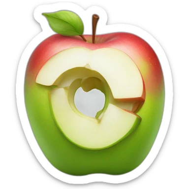 Apple Infinite Loop sticker