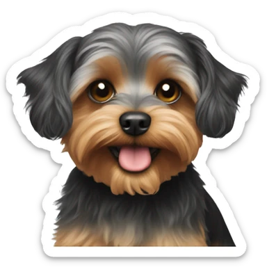 Yorkie poo sticker
