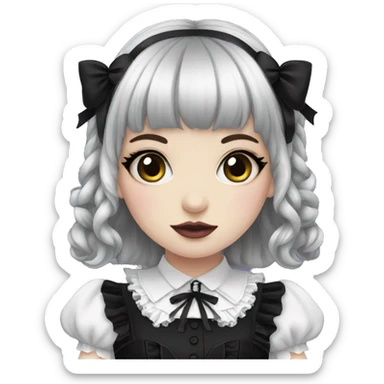Gothic Lolita sticker