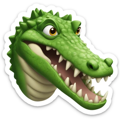 Killer crocodile  sticker