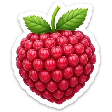 Very small copy n paste raspberry  sticker