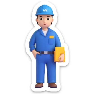 car mechanic sticker