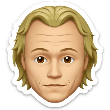 Heath Ledger sticker
