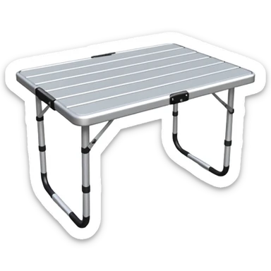modern Camping Table sticker