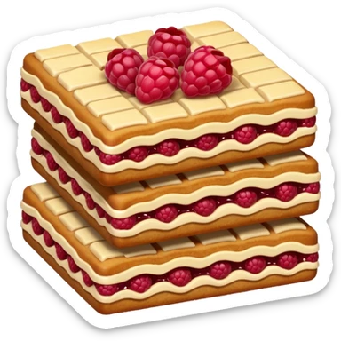 Raspberry Jam Center Bars sticker