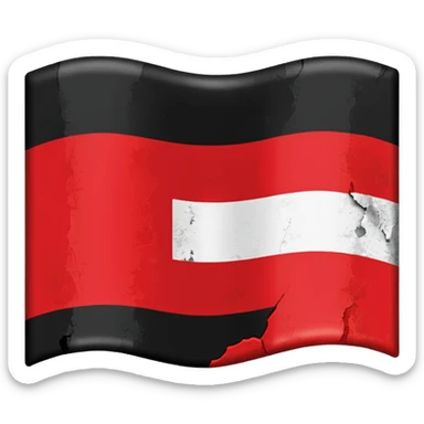Hazi German flag 1945 sticker